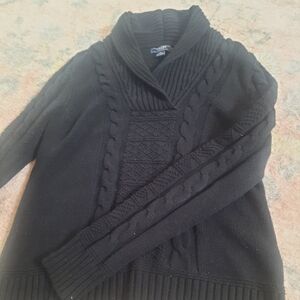 Chaps shawl collar sweater